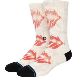 STANCE чорапи Rolling Stones - LICKS - Бяло - STANCE - A556C22LIC-OFW