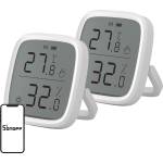SONOFF Датчик за температура и влажност SONOFF SNZB-02D ZigBee, 2 бр (SNZB-02D 2PACK)