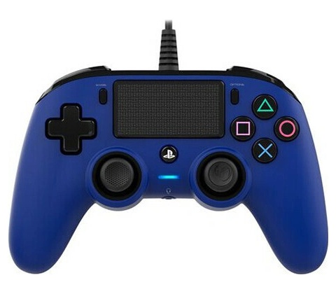 Nacon Wired Compact Controller PS4OFCPADBLUE