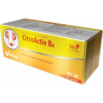 Vetfood Citro Activ B6 doplňky stravy a kočky 120 ks