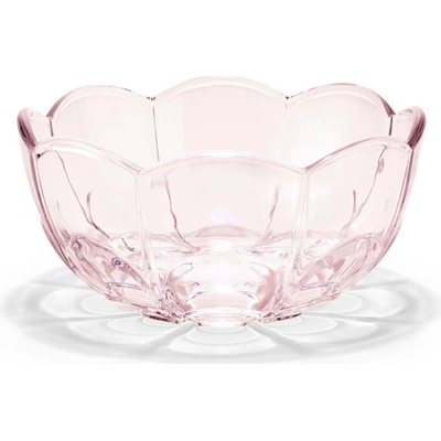Lily Holmegaard Světle růžové skleněné misky 2ks 13 cm