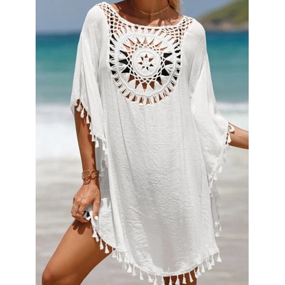 Show-Lingerie dámské plážové šaty bílá – Zbozi.Blesk.cz