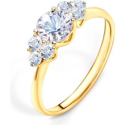 SAVICKI Годежен пръстен Fairytale: злато, бял сапфир