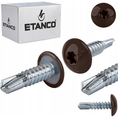 Šrouby do oceli Etanco 4,8 x 19 mm, 1000 ks