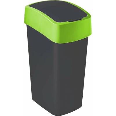 Curver Odpadkový kôš výklopný sivý 45 l