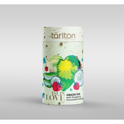 TARLTON Green Love Strawberry, Cucumber & Aloe vera papír 100 g