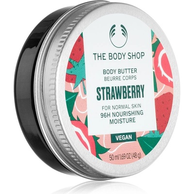 The Body Shop Strawberry Body Butter масло за тяло За нормална кожа 50ml