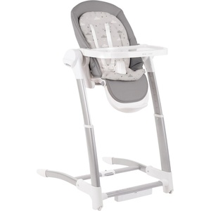 KikkaBoo Електрическа люлка и Столче за хранене 3 in 1 Kikkaboo - Prima, Grey (31005010063)