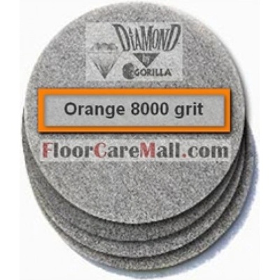 ETC DIAMOND by GORILLA PAD ETC GORILLA DIAMOND 11 000 Oranžový 24"/61,0cm PAD na kamenné podlahy
