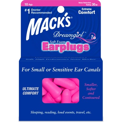 Mack's Dreamgirl štuple do uší 10 párov