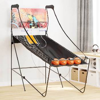vidaXL Баскетболна аркадна машина с 4 топки за 2 играчи (4103505)