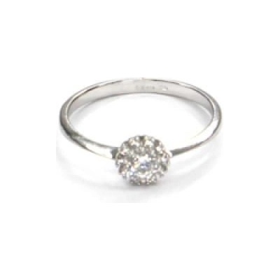 Pattic Prsten z bílého zlata GU403701W