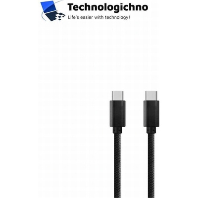 DeTech Кабел DeTech Type C M/M 2.0 1m (14966)