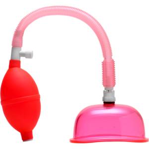 Size Matters Vaginal Pump And Cup Set Pink
