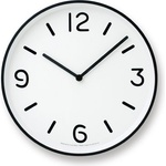 Lemnos Стенен часовник Mono Clock бял (LC10-20A WH)