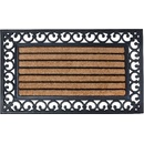 ESSCHERT DESIGN BEST FOR BOOTS s kokosovým vláknem a ornamenty černá 75,5 cm x 45,5 cm