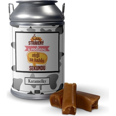 Sablio Karamelky v plechovej dóze Čas strávený s rodinou 250 g