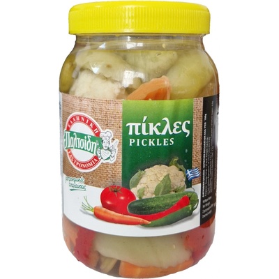 PALTSIDIS Nakládaná zelenina pickles 1 kg