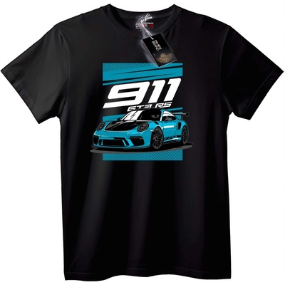 NOONEBRAND Тениска Porsche 911 GT3 RS - 6XL, Black