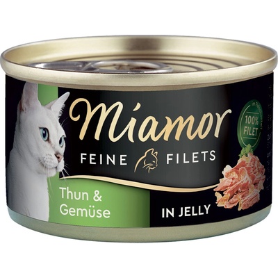 Miamor jemné plátky v želé tuňák zelenina 6 x 100 g