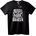 NOONEBRAND Тениска Правилата са За да Бъдат Нарушавани - 5XL, Black
