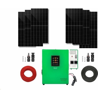 Volt Polska sada na solárny ohrev vody Volt Green Boost 3000 2730 Wp 6× panel Trina Solar