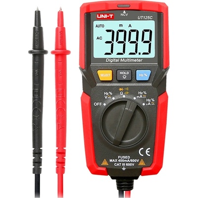UNI-T Джобен дигитален мултицет Uni-T UT125C, CAT III 600V (UT125C)