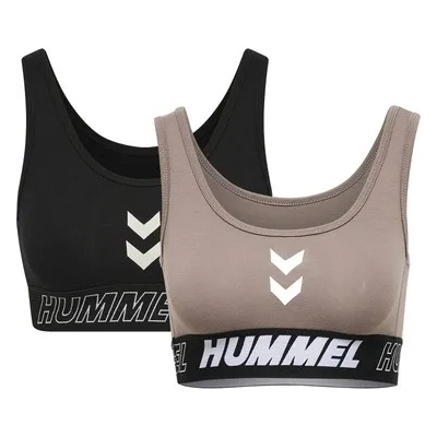 Hummel Сутиен Hummel hmlTE MAJA 2-PACK COTTON SPORTS TOP 214970-2138 Размер L