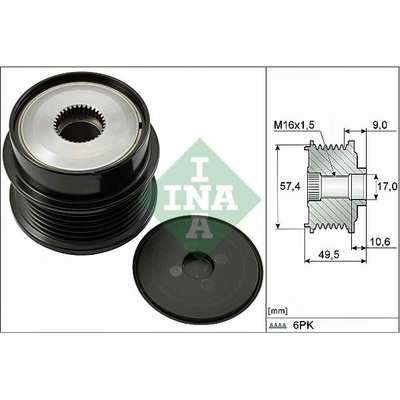 Předstihová spojka Schaeffler INA 535 0189 10 IN 535018910