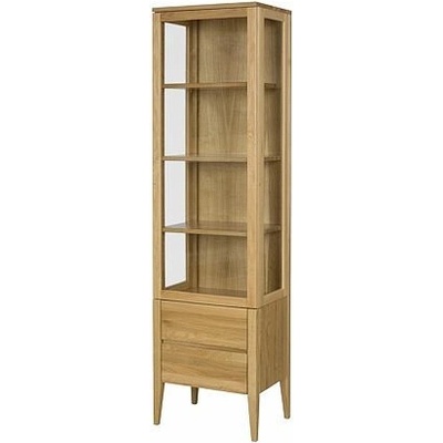 Drewmax Vitrína KW 338 DUB přírodní