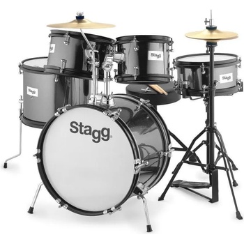 Stagg Tim Jr 5/16B Black Детски комплект барабани (25024132-STAGG)