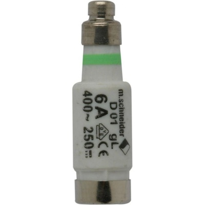 pojistka D01 6A gG 400V AC E14