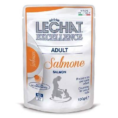 MONGE LECHAT EXCELLENCE ADULT losos 100g kapsička (MONGE LECHAT EXCELLENCE ADULT losos 100g kapsička)