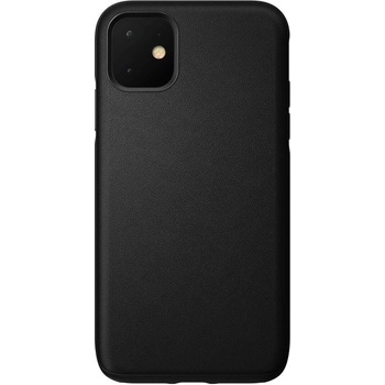 Nomad Leather Rugged Waterproof Case - кожен (естествена кожа) кейс за iPhone 11 (черен)