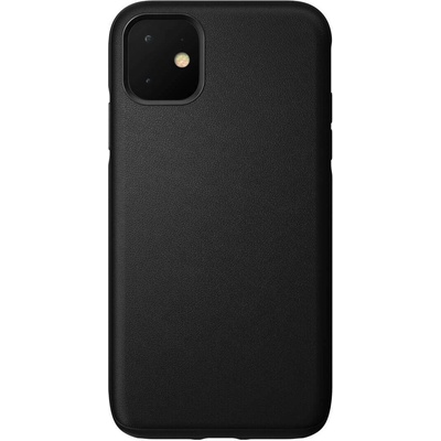 Nomad Leather Rugged Waterproof Case - кожен (естествена кожа) кейс за iPhone 11 (черен)