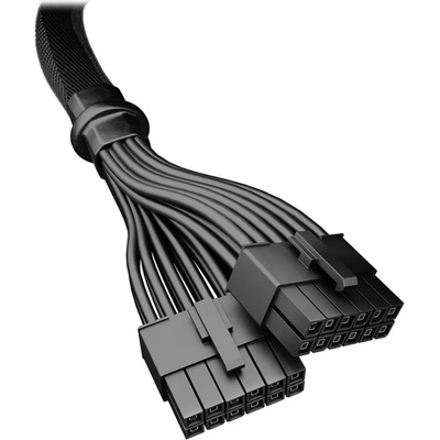 BE QUIET Кабел be quiet! BC072 CPH-6610 12VHPWR ADAPTER CABLE, Total cable length: 600mm, black, Compatible to PSU series with ATX 2. X up from Dark Power 12, Straight Power 11, Pure Power 11, 3Y warranty (BC072)