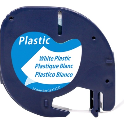 Alternatívna páska Dymo 59422/91201,S0721560 / 91221,S0721660 LetraTag 12mm x 4m, čierna tlač