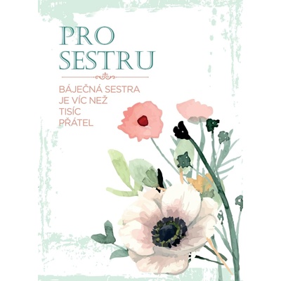Přání pro báječnou sestřičku