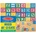Melissa & Doug - Дървени кубчета с английската азбука и цифри