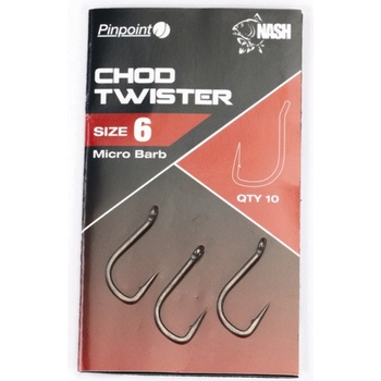 Kevin Nash Chod Twister Micro Barb vel.4 10ks