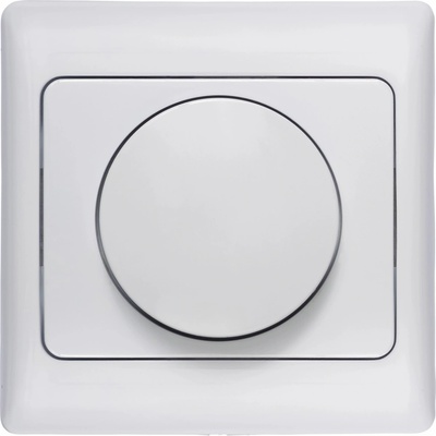 Fázový stmívač REA, 230 V, 20-300 W, polární bílá, 15,5 x 12 x 6,5 cm