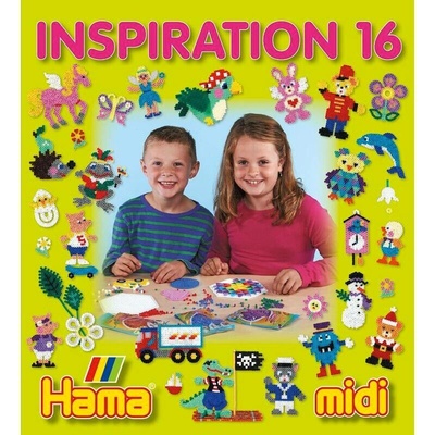 HAMA HAMA H399-16 Hama zažehlovací korálky Inspirativní knížka 16 MIDI