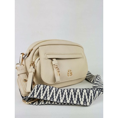 Lulu Castagnette crossbody kabelka LULU-P24051-cream