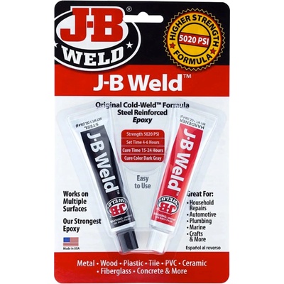 J-B WELD Dvojzložkové epoxidové lepidlo Cold Weld | 2 × 28,4 g