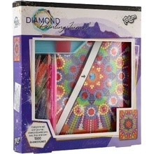 Lowlands Kreatívna sada diamantový denník mandala s nalepovacími diamantmi v krabici 19x21x3cm