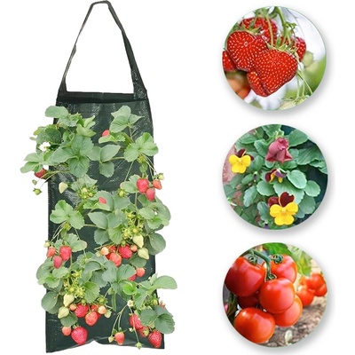 Garden King Závesné vrece na pestovanie rastlín Veggie 25 x 59 cm zelený