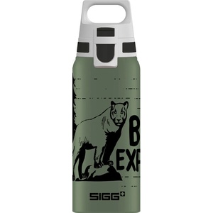 SIGG детска бутилка за пиене WMB One 0, 6л, смел планински лъв (208231)