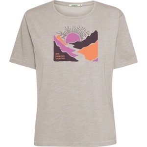 GreenBomb Дамска тениска GreenBomb River Sundown Nova T-shirt - Sandstone (916-7669-0113)