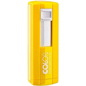 Colop Печат Pocket Stamp Plus 30, джобен, 18 x 47 mm, жълт (1085160133)