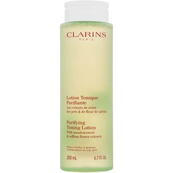 Clarins Purifying Toning Lotion хидратиращ и тониращ тоник за лице 200 ml за жени